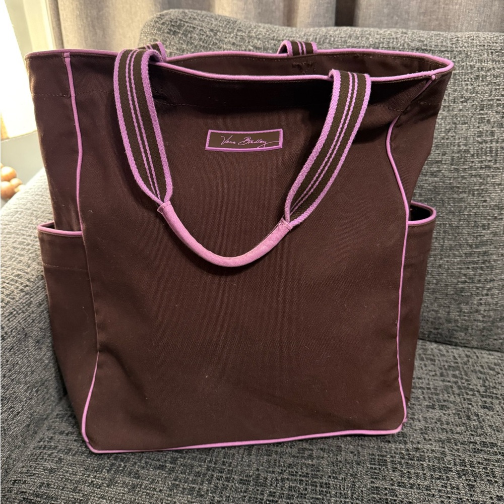 Vera Bradley Canvas Boxy Tote